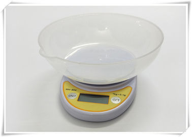 China Escala branca da cozinha da elevada precisão da cor com o recipiente removível dos PP fornecedor